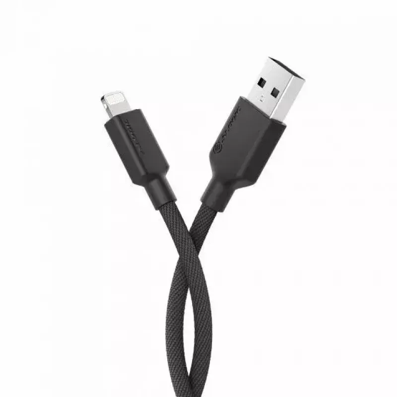 Mobiltelefonkabel ALOGIC ELPA8P02-BK Schwarz 2 m USB A Lightning