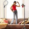 Tech-Protect L03S Selfie-Stick-Stativ mit Bluetooth-Fernbedienung, Schwarz