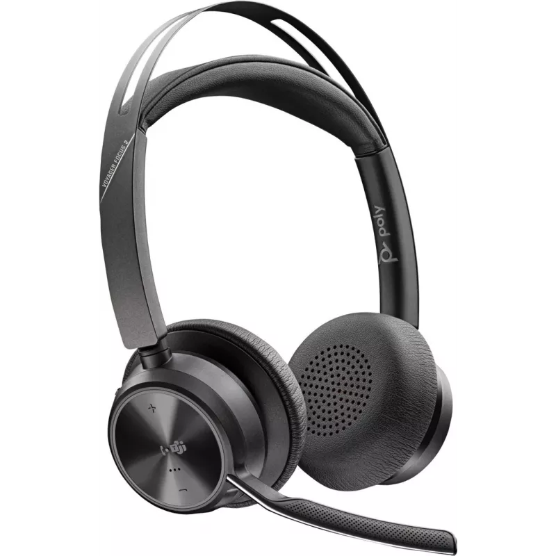 Poly Voyager Focus 2 Microsoft Teams-zertifiziertes USB-A-Headset