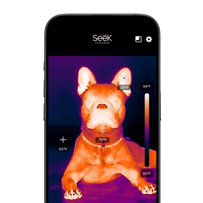 Seek Thermal LQ-ABAX Wärmebildkamera Schwarz 320 x 240 Pixel
