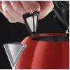 Russell Hobbs 20412-70 Wasserkocher 1,7 L Schwarz, Rot, Edelstahl