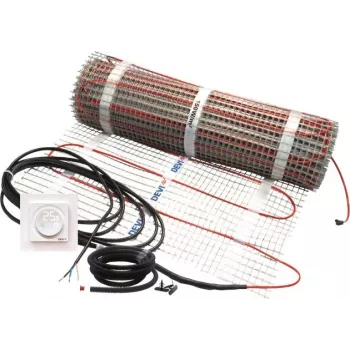 Heizmatte DANFOSS Devi Dünnbett-Set 150 W/m², 2,5 m² (0,5 x 5 m), Modell 140F0469