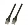EFB-Elektronik RJ45 Patchkabel Cat.5e SF/UTP PVC CCA schwarz 7,5m Hersteller: EFB Elektronik (K5456.7,5)