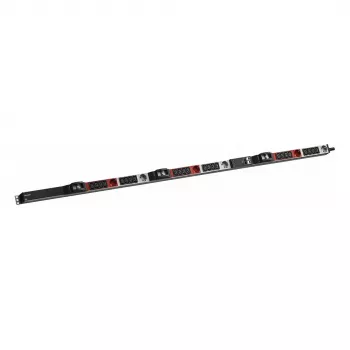 Steckdosenleiste Bachmann BN ESSENTIAL Metered mit 24×IEC C13, 6×CEE 7/3, 6×LS, 3,0 m CEE 32/5p Kabel