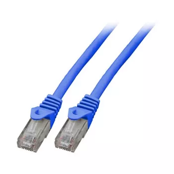 EFB RJ45 Patchkabel Cat.5e U/UTP LSZH CCA AWG24/7 Blau 2m