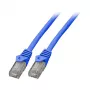EFB RJ45 Patchkabel Cat.5e U/UTP LSZH CCA AWG24/7 Blau 2m