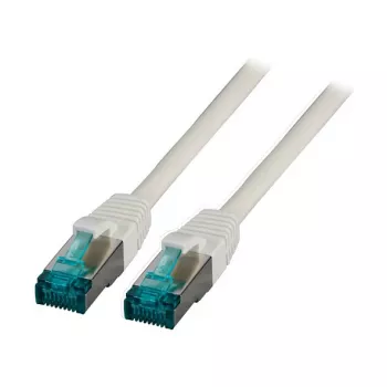 EFB RJ45 Patchkabel S/FTP Cat.6A LSZH 15,00 m Grau