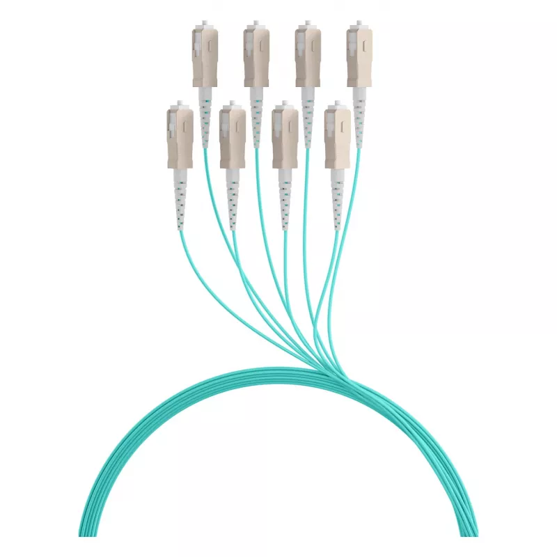 EFB Trunkkabel U-DQ(ZN)BH OM3 8G (1x8) SC-SC 40m Dca LSZH