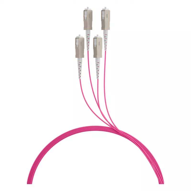 EFB Trunk-Kabel U-DQ(ZN)BH OM4 4G (1x4) SC-SC 100m Dca LSZH