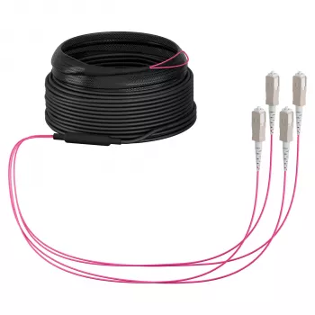 EFB Trunk Kabel U-DQ(ZN)BH OM4 4G (1x4) SC-SC 40m Dca LSZH