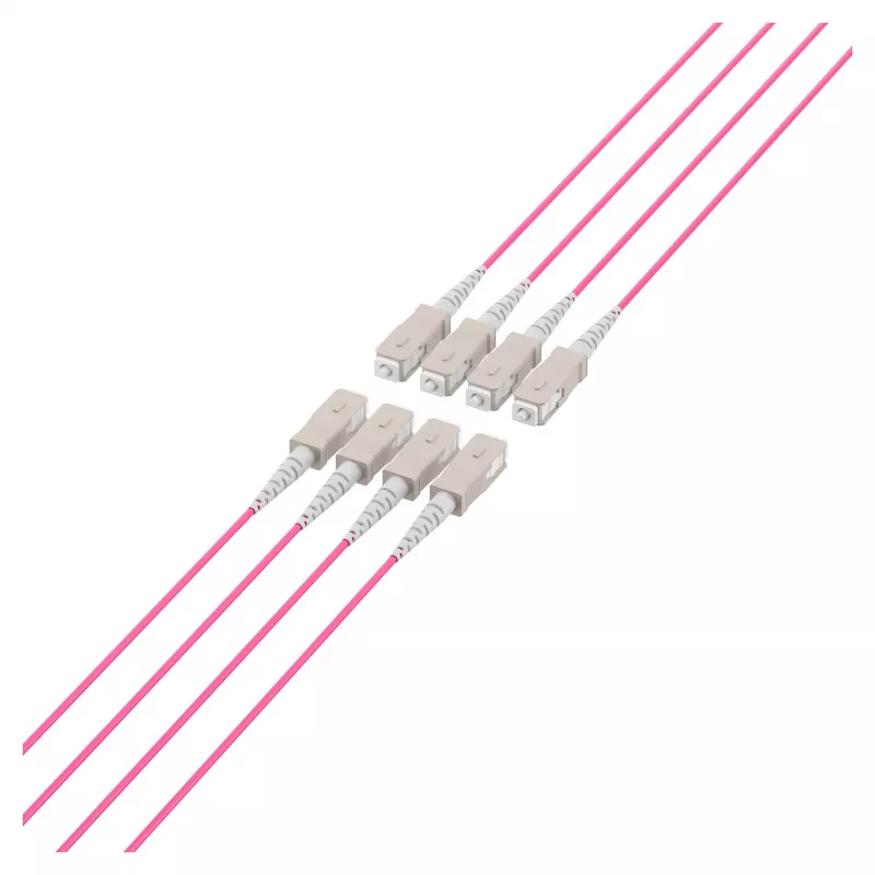 EFB Trunk Kabel U-DQ(ZN)BH OM4 8G (1x8) SC-SC 90m Dca LSZH