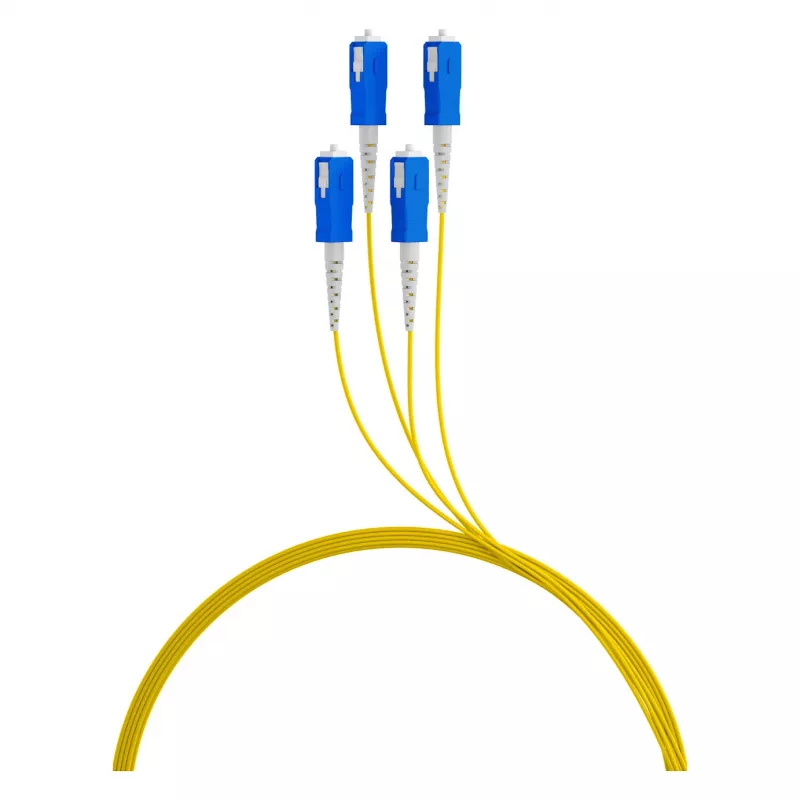 EFB Trunk Kabel U-DQ(ZN)BH OS2 4E (1x4) SC-SC 70m Dca LSZH G657A1