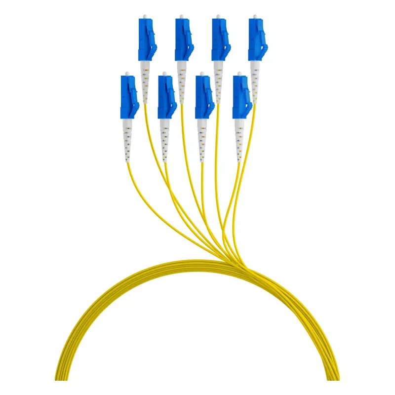 EFB Trunk Kabel U-DQ(ZN)BH OS2 8E (1x8) LC-LC 170m Dca LSZH G657A1