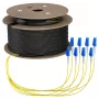 EFB Trunkkabel U-DQ(ZN)BH OS2 8E (1x8) LC-LC 180m Dca LSZH G657A1