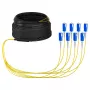 EFB Trunk Kabel U-DQ(ZN)BH OS2 8E (1x8) SC-SC 40m Dca LSZH G657A1