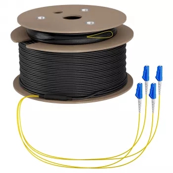 EFB Trunkkabel U-DQ(ZN)BH OS2 4E (1x4) LC-LC 170m Dca LSZH G657A1