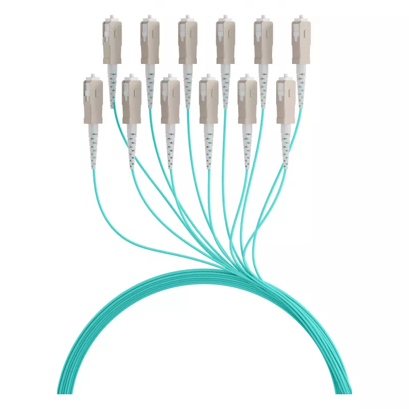 EFB Trunk-Kabel U-DQ(ZN)BH OM3 12G (1x12) SC-SC 100m Dca LSZH