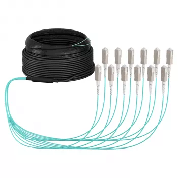 EFB Trunk Kabel U-DQ(ZN)BH OM3 12G (1x12) SC-SC 20m Dca LSZH