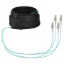 EFB Trunk Kabel U-DQ(ZN)BH OM3 4G (1x4) LC-LC 20m Dca LSZH