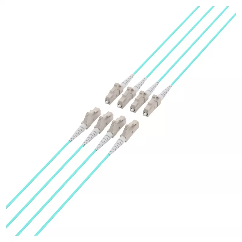 EFB Trunk Kabel U-DQ(ZN)BH OM3 8G (1x8) LC-LC 100m Dca LSZH