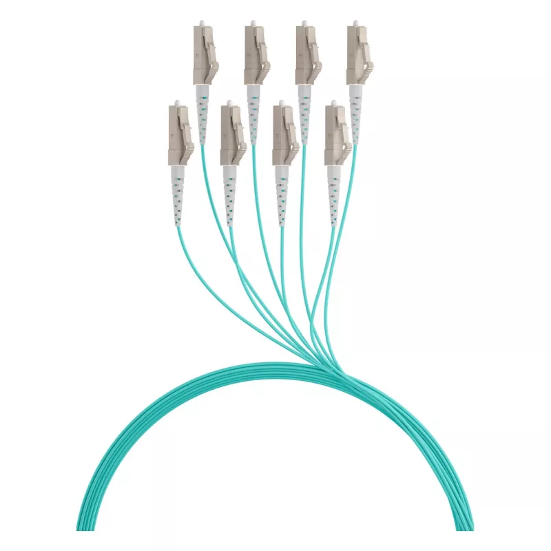 EFB Trunkkabel U-DQ(ZN)BH OM3 8G (1x8) LC-LC 90m Dca LSZH