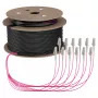 EFB Trunkkabel U-DQ(ZN)BH OM4 12G (1x12) LC-LC 140m Dca LSZH