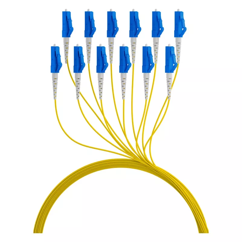 EFB Trunk Kabel U-DQ(ZN)BH OS2 12E (1x12) LC-LC 50m Dca LSZH G657A1
