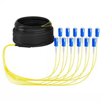 EFB Trunk-Kabel U-DQ(ZN)BH OS2 12E (1x12) SC-SC 20m Dca LSZH G657A1