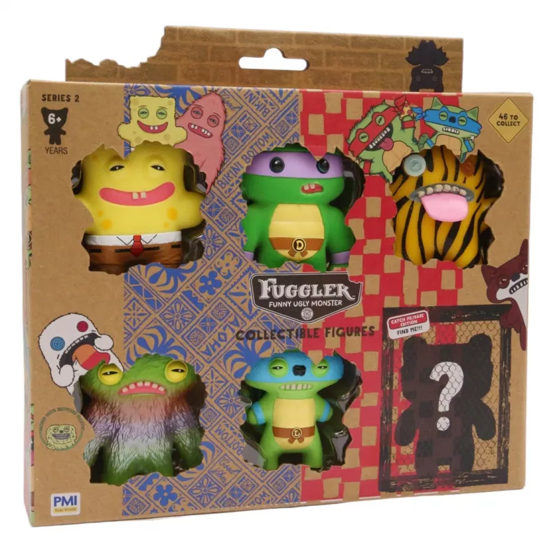 Fuggler S2 Figuren – 6er Deluxe-Box (Sortiment)