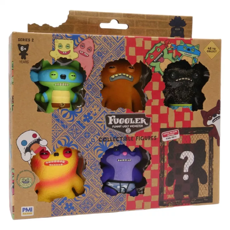 Fuggler S2 Figuren – 6er Deluxe-Box (Sortiment)