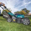 Makita DLM532PT4 Rasenmäher Handrasenmäher batteriebetrieben Schwarz, Blau