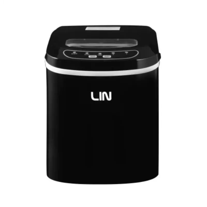 Tragbarer Eiswürfelbereiter LIN ICE PRO-B12 schwarz