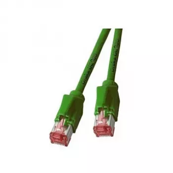 EFB-Elektronik RJ45 Patchkabel Cat.6A S/FTP LSZH Draka UC900 TM21 Grün 15m Hersteller: EFB Elektronik (K8053.15)