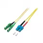 EFB Elektronik Glasfaser-LWL-Verbindungskabel [1x E2000®/APC 8°-Stecker - 1x SC-Stecker] 9/125µ Singlemode OS2 10,00 m EFB Elektronik (O0939.10)