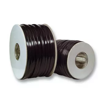 Flachbandkabel 6-adrig, schwarz, 500-m-Spule — EFB Elektronik 91.106.500