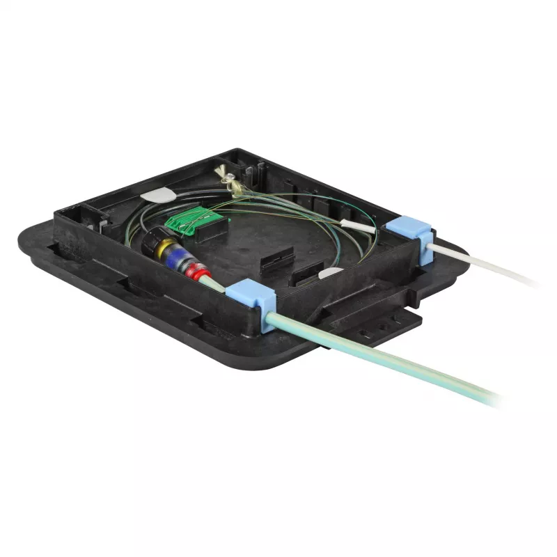 EFB Elektronik 83205.1 kompakte LWL-Spleißmuffe, 12 Fasern (Crimp)