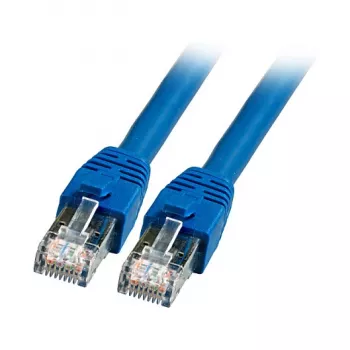 EFB-Elektronik RJ45-Patchkabel Cat.8.1 S/FTP LSZH BC Blau 3m Hersteller: EFB Elektronik (K5528BL.3)