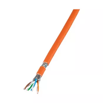EFB-Elektronik LANCat.7 Rohkabel 1000 AWG23 S/FTP,4P FRNC-B, CPR Dca, orange, 500m Hersteller: EFB Elektronik (MK7101.500-CPR)