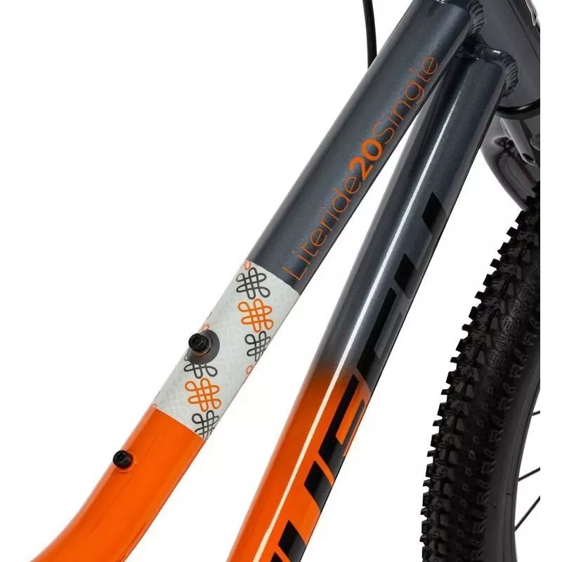 BMX-Fahrrad Huffy HX PRO 20 Alu, Schwarz-Orange (53005W)