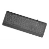 Tastatur Multimedia USB CYRILL/Schwarz KB-UML-04-CYRL Gembird
