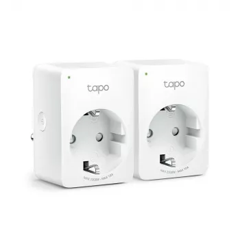 TP-Link Tapo Mini Smart Wi-Fi-Steckdose, Innenbereich, Weiß, Zuhause, Polycarbonat (PC), Status, CE, RoHS