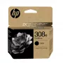 HP 308e EvoMore Schwarz Original Tintenpatrone, Standardreichweite, Schwarz, pigmentierte Tinte, 1 Stk., 320 Seiten, Einzelpackung