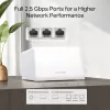 MERCUSYS Halo H47BE, Halo Mesh Wi-Fi 7 System, 2er-Packung