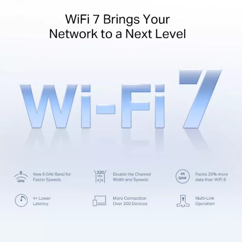 MERCUSYS Halo H47BE, Halo Mesh Wi-Fi 7 System, 2er-Packung