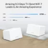 MERCUSYS Halo H47BE, Halo Mesh Wi-Fi 7 System, 2er-Packung
