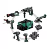 METABO Set COMBO 18V 6.1 (SB18LTX +SSW18LTX300BL +KH18LTX24 +W18L9-125QUICK +SSEP18LT +ULA) 4x4,0Ah Tasche