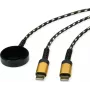 Roline 11.02.8343 USB-Kabel Schwarz