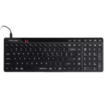 A4Tech Fstyler FBK27C AS 2,4GHz+BT Silent-Tastatur, schwarz