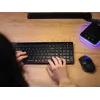 A4Tech Fstyler FBK27C AS 2,4GHz+BT Silent-Tastatur, schwarz