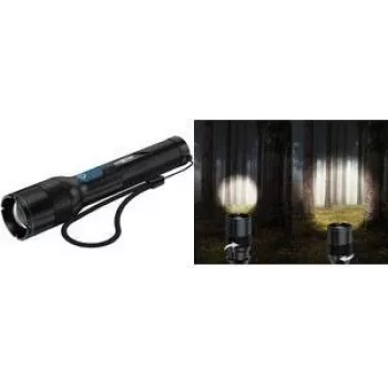 Ansmann Adventure TA2500RF wiederaufladbare LED-Taschenlampe, 2435 lm, Schwarz